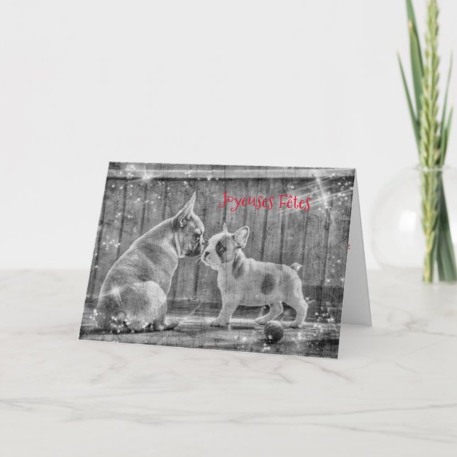 Tarjeta Festiva carte de voeux (Anverso)