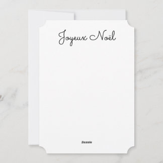 Tarjeta Festiva Carte de voeux JOYEUX NOEL