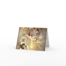 Carte double pour fêtes annuelles