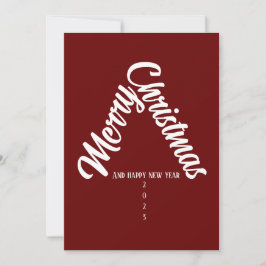 Tarjeta Festiva Cartes Pour Fêtes Annuelles sapin de noël avec des