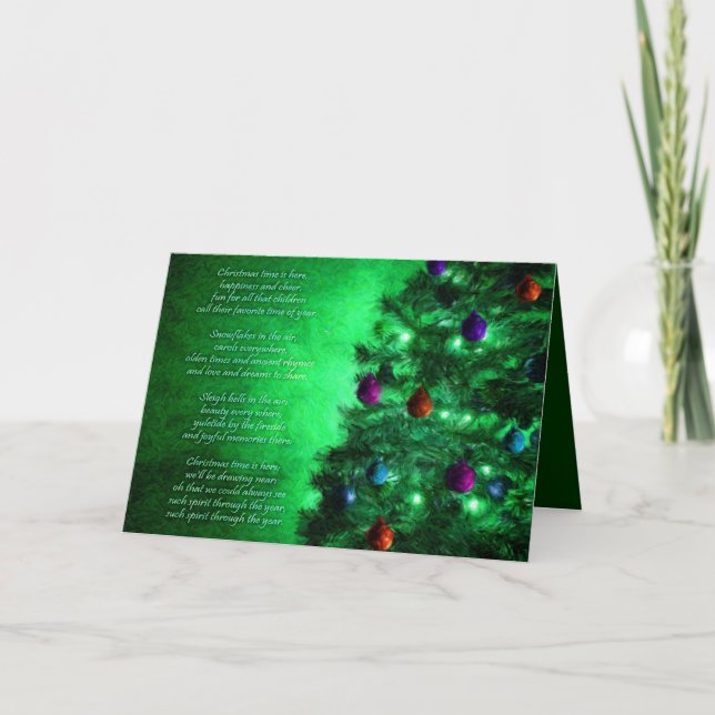 Tarjeta Festiva Casar con Navidades (Anverso)