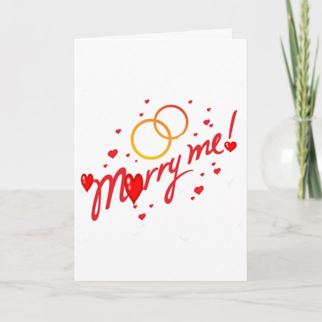 TARJETA FESTIVA CASARME Y YO HAREMOS LA "FELIZ DANZA" (Anverso)