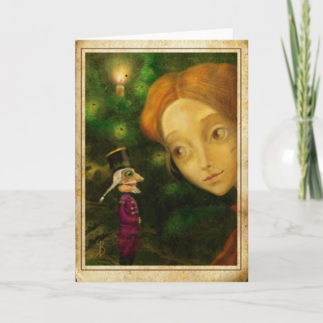 Tarjeta Festiva Cascanueces (Anverso)