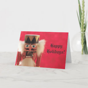 Tarjeta Festiva Cascanueces con la bellota