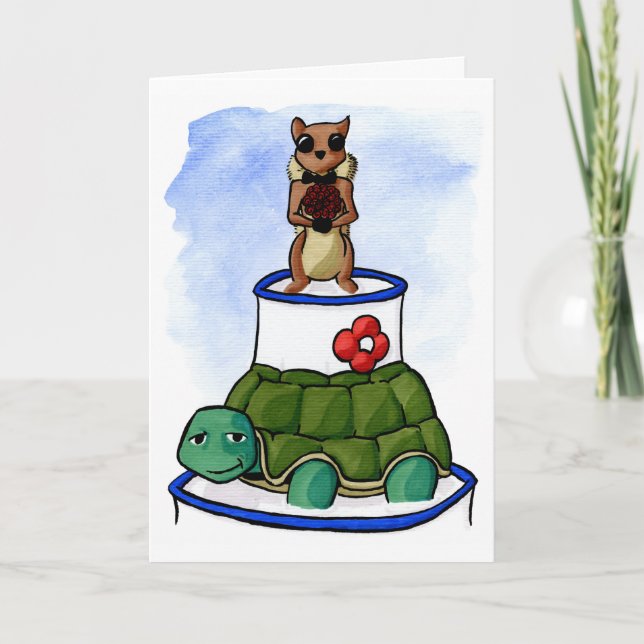 Tarjeta Festiva Casese, blanco, y azul (Anverso)