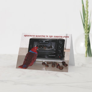 Tarjeta Festiva Castañas