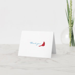 Tarjeta Festiva Castaño de Indias rojo cardinal Notecard