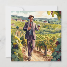 Tarjeta Festiva Cata de vinos en Borgoña