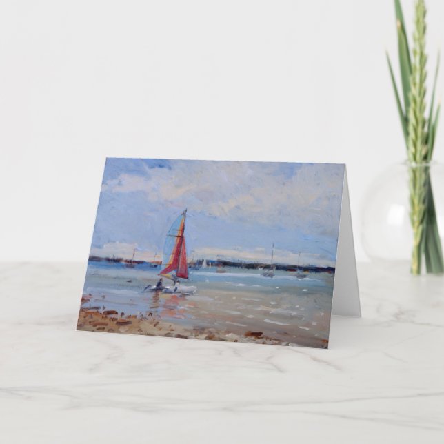 Tarjeta Festiva Catamarán Bretaña (Anverso)