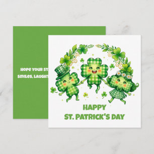 Tarjeta Festiva Celebra el Día de San Patricio