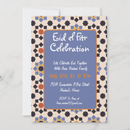 Tarjeta Festiva Celebración de Eid al-Fitr