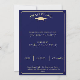 Tarjeta Festiva Celebración de la graduación - Clase de 2026