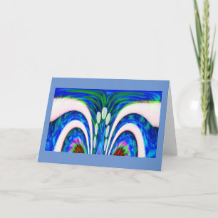 Tarjeta Festiva Celebración de la naturaleza