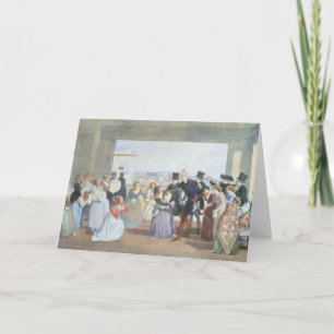 Tarjeta Festiva Celebración de octubre en Roma, 1842