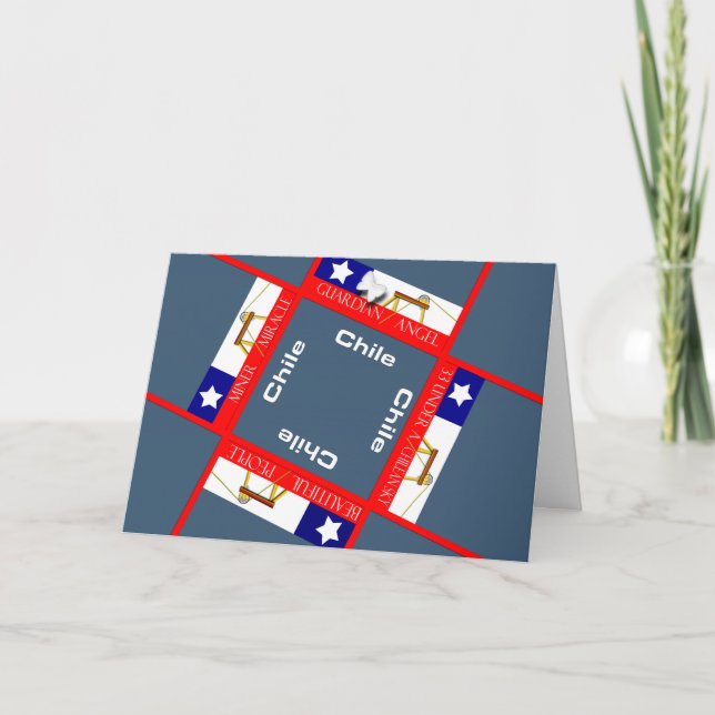 Tarjeta Festiva Celebración de vacaciones (Anverso)