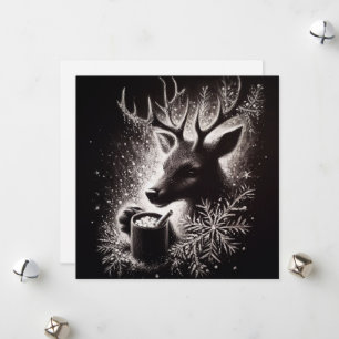 Tarjeta Festiva Celebración del cacao de los navidades