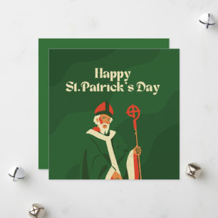 Tarjeta Festiva Celebración Día de San Patricio