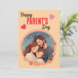 Tarjeta Festiva "Celebrando a ti, Mamá y Papá"