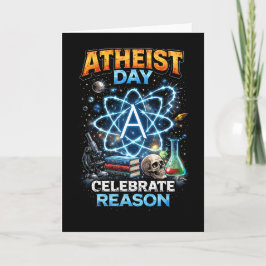 Tarjeta Festiva Celebrar la Razón