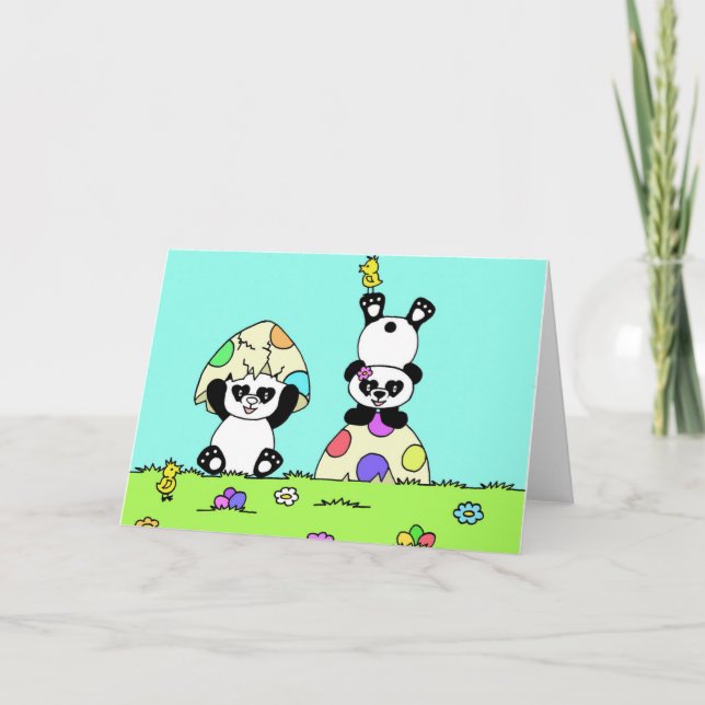 Tarjeta Festiva celebrating Easter (Anverso)