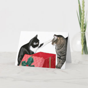 Tarjeta Festiva celos de los navidades