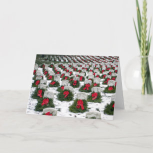 Tarjeta Festiva Cementerio Nacional de Arlington