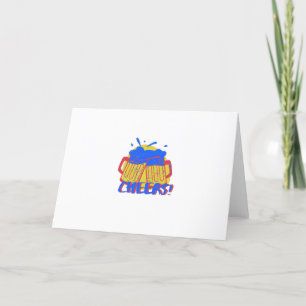Tarjeta Festiva Cerveza Cheers