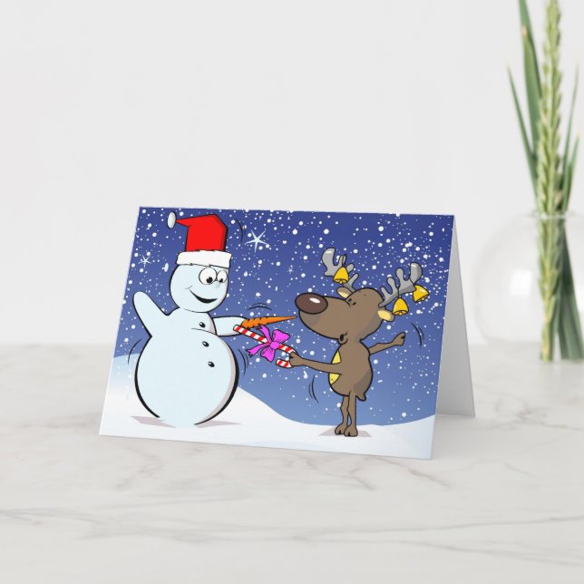 Tarjeta Festiva ¡Cerveza de cerezo! (Anverso)