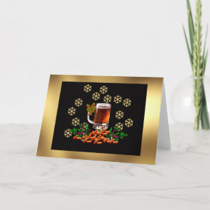 Tarjeta Festiva Cerveza y cacahuetes