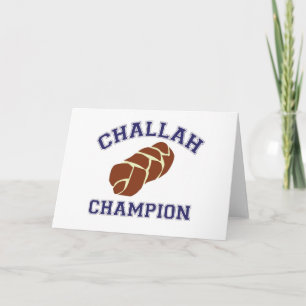 Tarjeta Festiva Challah Baker