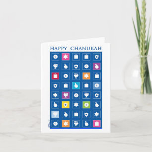 Tarjeta Festiva chanukah