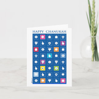 Tarjeta Festiva chanukah