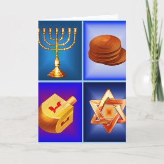 Tarjeta Festiva Chanukah Card