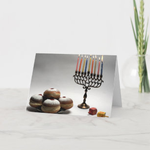 Tarjeta Festiva Chanukah Card