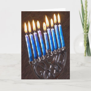 Tarjeta Festiva Chanukah Card