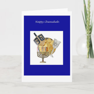 Tarjeta Festiva Chanukkah Dreidel