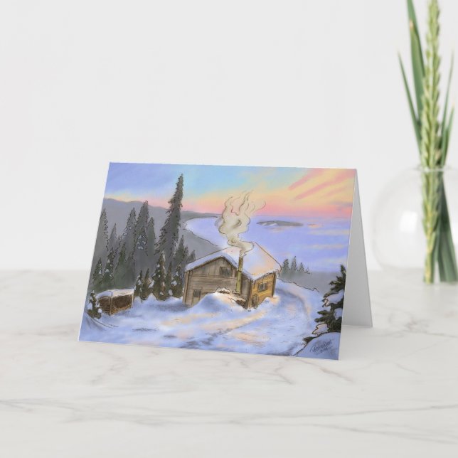 Tarjeta Festiva Charlevoix, Quebec (Anverso)