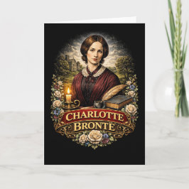 Tarjeta Festiva Charlotte Brontë
