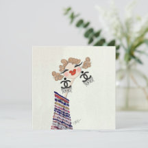 Charlotte es un Ilustracion de moda feliz