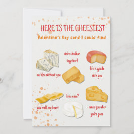 Tarjeta Festiva Cheesiest Funny Valentine's Day Card