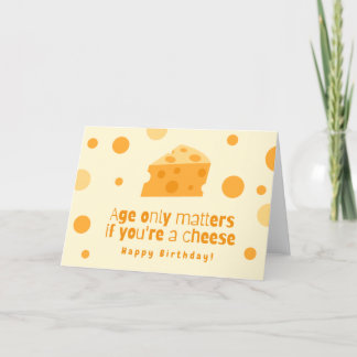 Tarjeta Festiva Cheesy Birthday Card