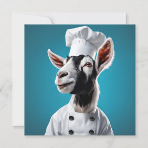 Tarjeta Festiva Chef Goat