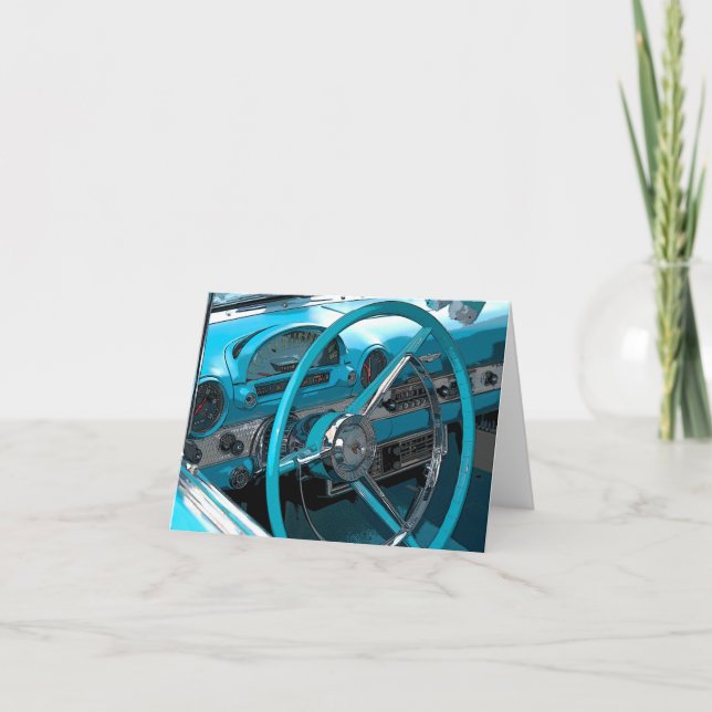 Tarjeta Festiva Chevy Belair (Anverso)