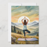 Chica De Yoga Con Paz Y Relajación