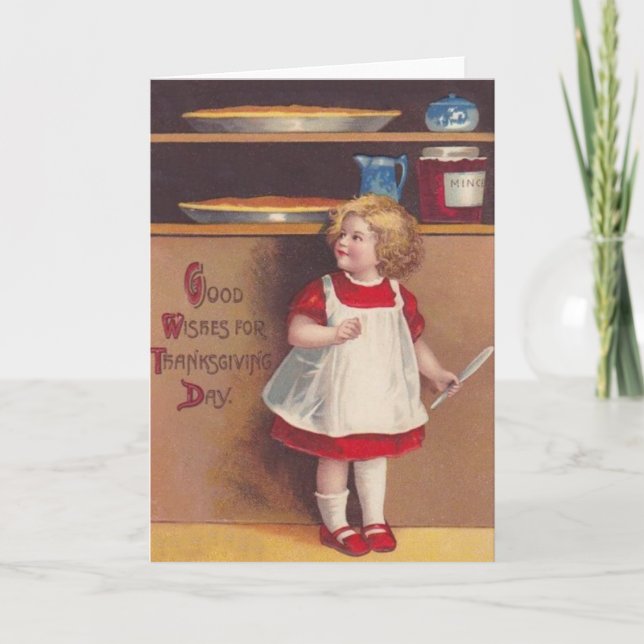 Tarjeta Festiva Chica y amigos (Anverso)