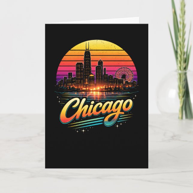 Tarjeta Festiva Chicago (Anverso)