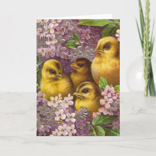 Tarjeta Festiva Chicas de Pascua