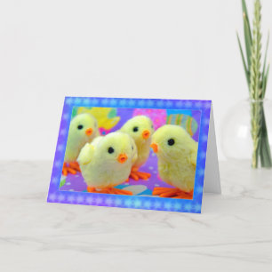Tarjeta Festiva Chicas de Pascua