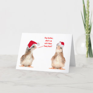Tarjeta Festiva Chicas navidades