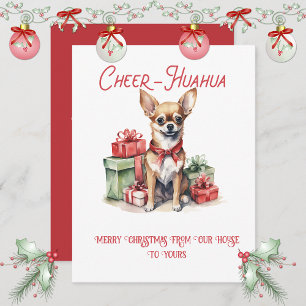 Tarjeta Festiva Chihauhau Navideño Caprichoso
